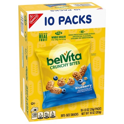 belVita Cookies Crunchy Bites Blueberry - 10oz/10ct