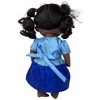 Doll Clothes Superstore Two Tone Blue Dress Fits 14 Inch Baby Alive And Little Baby Dolls - 3 of 4