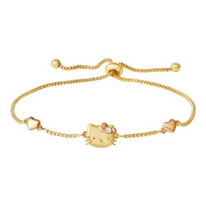 Sanrio Hello Kitty Pink Heart Adjustable Lariat Bracelet - 1 of 4