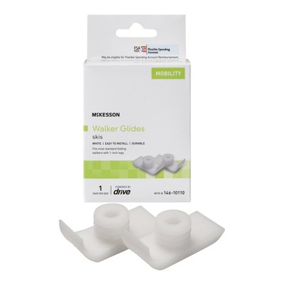 McKesson Walker Ski Glides for 1" Canes, 48 Pairs