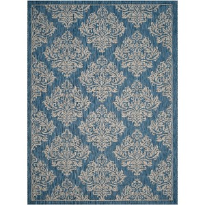 Courtyard CY8668 Power Loomed Stain Resistant Non-Shedding Indoor/Outdoor Rugs - Safavieh - 1 of 4