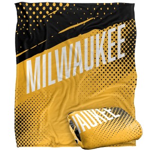 University Of Wisconsinmilwaukee Fan Zone Silky Touch Super Soft Throw Blanket 50x60 - 1 of 4