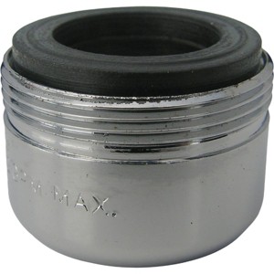 Lasco  1.8 GPM 55/64 In. Male Dual Thread Aerator, Chrome-Plated 09-9013 - 1 of 1