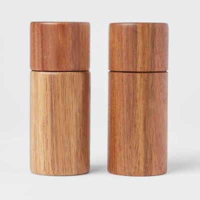 2pc Marble Salt and Pepper Shaker Set - Threshold™