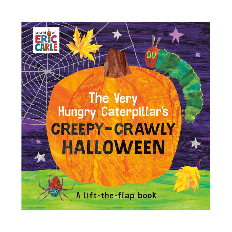 The Very Hungry Caterpillar&#39;s Creepy-Crawly Halloween - by  Eric Carle (Board Book), 1 of 2