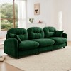 “Cloud Modular” 3-Seat Chenille Sectional – Tufted High-Density Foam, Ergonomic Arms, Solid-Wood Basfor Bedroom/Living Room - 2 of 4