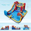 Costway Inflatable Water Slide Giant Kids Water Park w/ Double Slides without Blower - 3 of 4