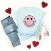 Simply Sage Market Women's Leopard Heart Eyes Smiley Short Sleeve Graphic Tee - 3 of 4