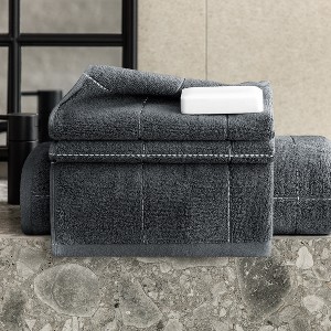 Togas Matthew Dark Grey Hand Towel - 1 of 4