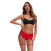 INSPIRE CHIC Women's Perspective Lace Hipsters Hollow Out Panties with Adjustable Garters - 4 of 4