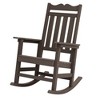 Sonkuki Patio Outdoor Adirondack Rocking Chair with Big Armrests, Weather Resistant, Easy Installation, Lawn and Backyard - 2 of 4