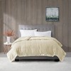 NicBex Lightweight Down Alternative Blanket with Satin Trim,Fuzzy Cozy Luxury Blanket Microfiber for Bed Chair Couch - 3 of 4