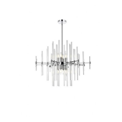 Elegant Lighting Sienna 8 - Light Pendant in  Chrome