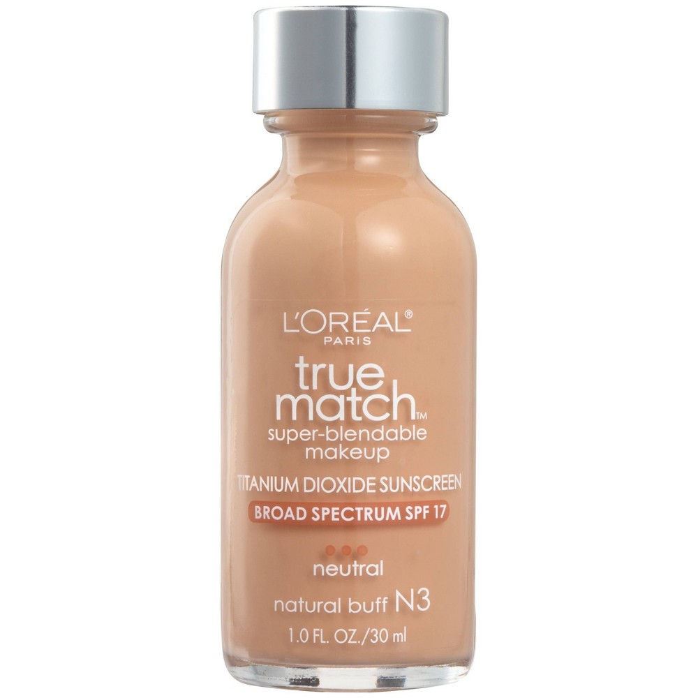 UPC 071249078624 product image for L'Oreal Paris True Match Super-Blendable Foundation Makeup with SPF 17 - N3 Natu | upcitemdb.com