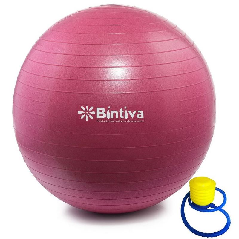 Bintiva Anti-burst Exercise Stability Yoga Ball for Fitness, 1 of 4