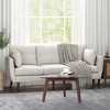 Upholstered Sofas, Small 3 Seater Couch, Mid-Century Modern Living Room Sofa, Easy Assembly, Comfy Sofa Couch - 3 of 4