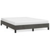 vidaXL Bed Frame Dark Gray 53.9 in.x74.8 in. Full Velvet - 2 of 4