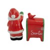 3.0 Inch Santa Mailbox  S & P Shaker Christmas Letters Postage Salt And Pepper Shakers - 2 of 3