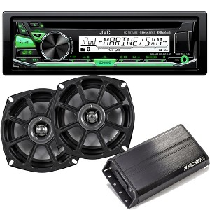 Kicker Motorcycle System with JVC KD-97MBS - 1 of 4