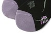 Alilang Women's 3-Pack Patterned Crew Socks with Vintage Embroidered Floral and Abstract Prints - 4 of 4