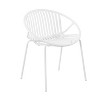 Sapphtopaz Patio Dining Set Contemporary Outdoor Dining Set with Rattan Chairs for Lawn, Balcony, Garden, Yard - 3 of 4