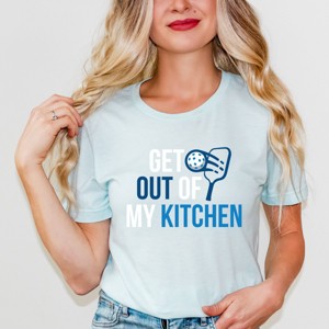 Simply Sage Market Pickleball Get Out Of My Kitchen Short Sleeve Tee - 1 of 4