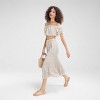 Women's Off-Shoulder Crop Blouse - Wild Fable™ - 2 of 4