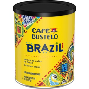 Café Bustelo Brazil Dark Roast Ground Coffee - 10oz - 1 of 4