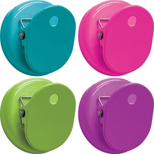 Teacher Created Resources® Colorful Magnetic Clips, Pack of 4 - 1 of 4