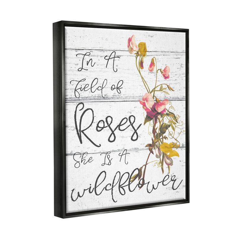 Stupell Industries Be a Wildflower Cursive Typography, 4 of 7