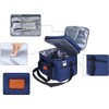 REGALWOVEN Reusable Waterproof Wipe Clean Freezable Lunch Bags 13.0 x 9.8 x 11.4 Inches - 4 of 4