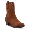 Carmela Women's Italian Western Leather Booties 161022 - 3 of 3