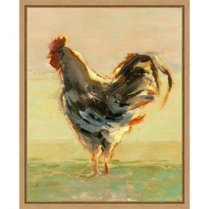 Amanti Art Sunlit Rooster II by Ethan Harper Canvas Wall Art Print Framed 16 x 20-in. - 1 of 4