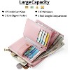 Small Leather Wristlet Wallet for Women – Ladies Bifold Purse with Card Slots, Zipper Coin Pocket, Slim Compact Design for Everyday Use - 3 of 4