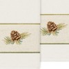 Linum Home Textiles 100% Turkish Cotton PIERRE Embellished Towel Set - 2 of 2