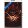 Trends International DC Comics Movie The Flash - The Flash One Sheet Framed Wall Poster Prints - 3 of 4