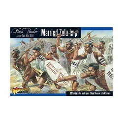 Married Zulu Impi Miniatures Box Set