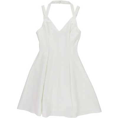 GUESS Womens Princess Seam Fit & Flare Dress