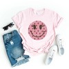 Simply Sage Market Women's Smiley Face Strawberries Short Sleeve Graphic Tee - 2 of 2