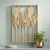 Dahlia Studios Ciera 28" High Matte Gold Framed Wall Art - 2 of 4