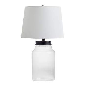 Fillable Clear Glass Table Lamp - Cresswell Lighting