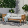 VisioGear Daybed, 3 Seater Daybed Conversation Set with Arms, Grey, 67.5"*32"*24.25" - 2 of 4