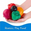 38 PCS Fruits and Vegetables Shopping Basket Food Plastic Toys Set, Farmer's Market Grocery - 2 of 4