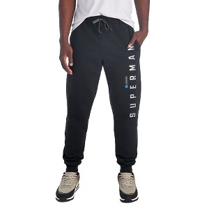 Superman 2025 Logo Vertical Jogger Sweatpants with Pockets - 1 of 4