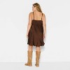 Women's Lace Trim Mini Slip Dress - Wild Fable™ - 3 of 3