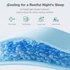 Queen Size 3 Inch Foam Mattress Topper with Cooling and Plush Cover - 4 of 4