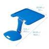 ECR4Kids The Surf Folding Portable Lap Desk, Large - 2 of 4