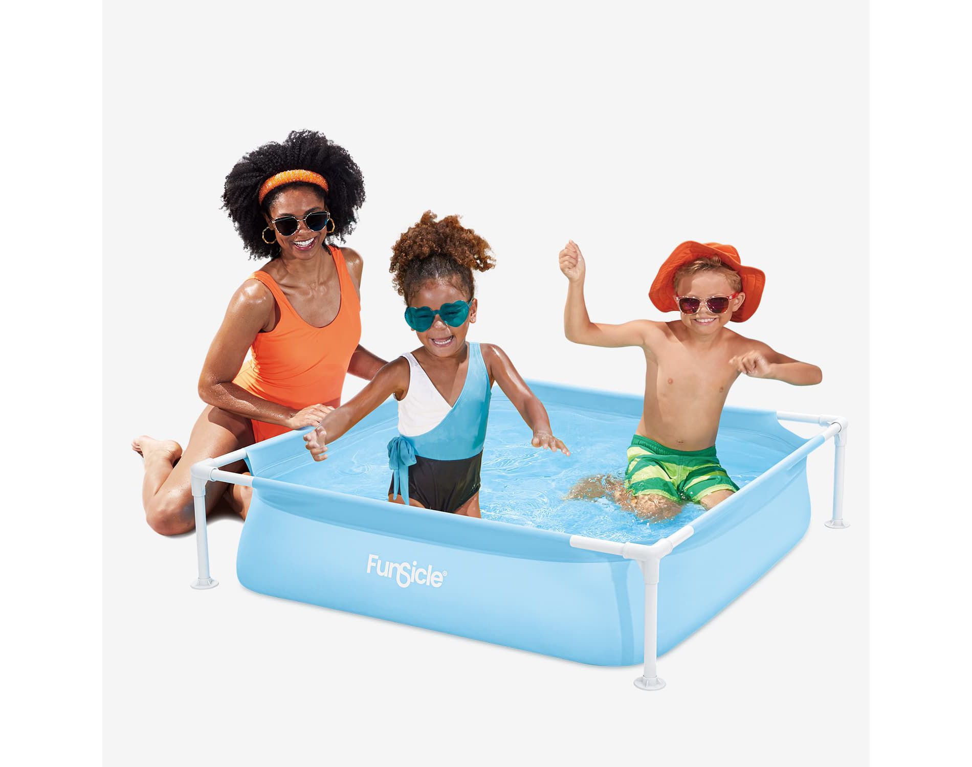 Funsicle 4ft Kids Fun Pool Heavenly Blue