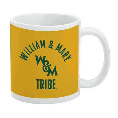 College of William & Mary Tribe Ceramic Coffee Mug Novelty Gift Mugs for Coffee Tea and Hot Drinks 11oz White
