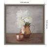 Amanti Art Vintage Peony Dreams III by Felicity Bradley Canvas Wall Art Print Framed 16-in. x 16-in. - 4 of 4
